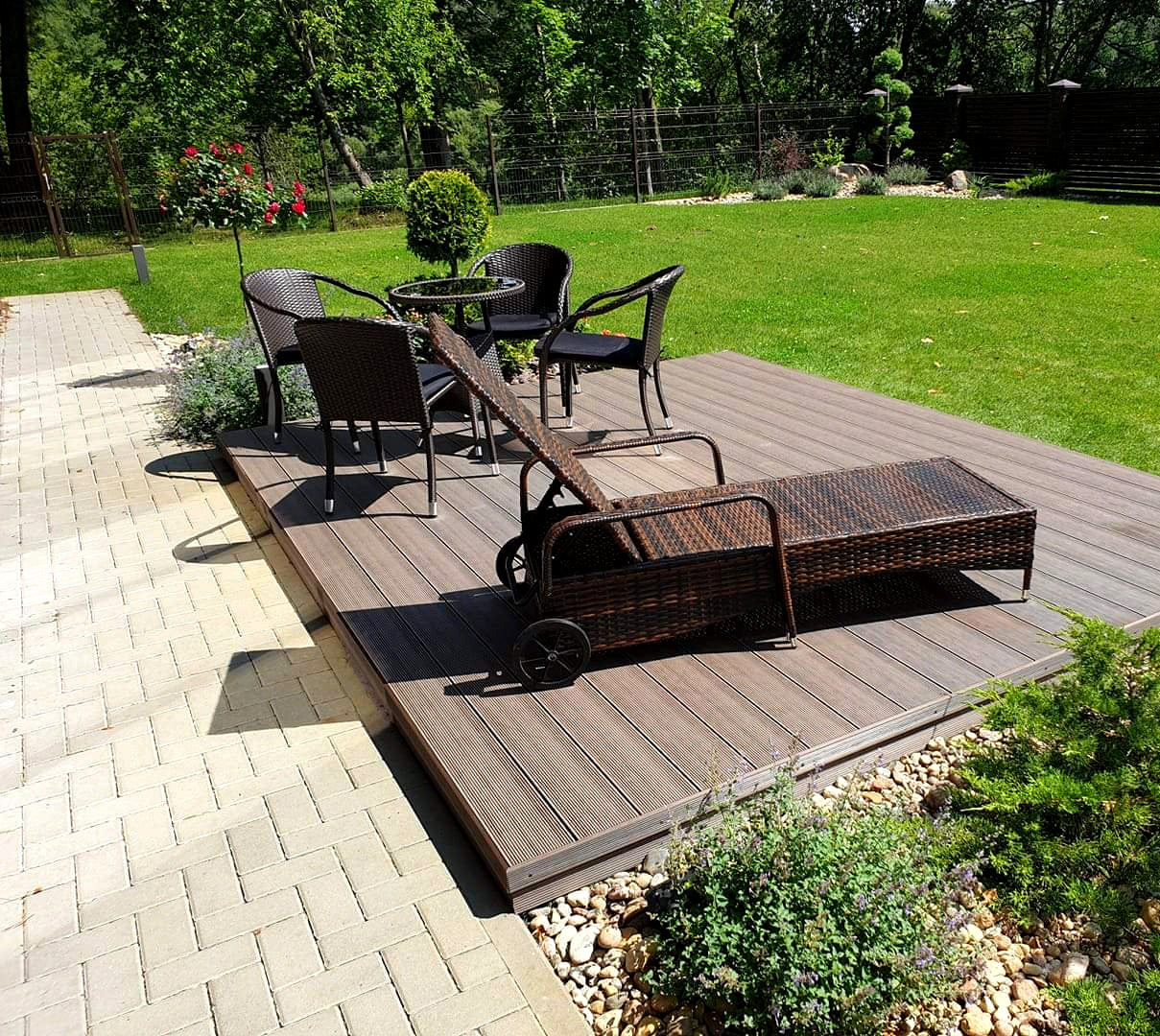 WPC terrace board ART-1 (145mmx24mm).