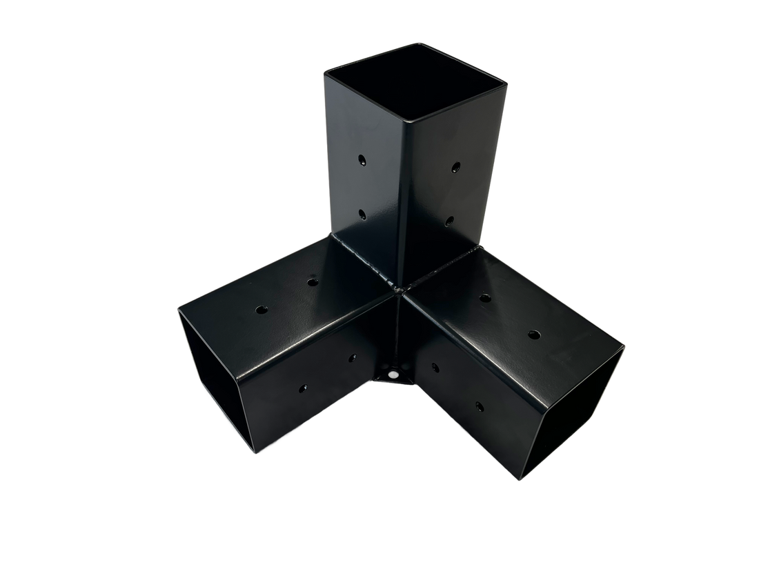 3-way Corner Bracket for Pergola (95x95mm lumber).