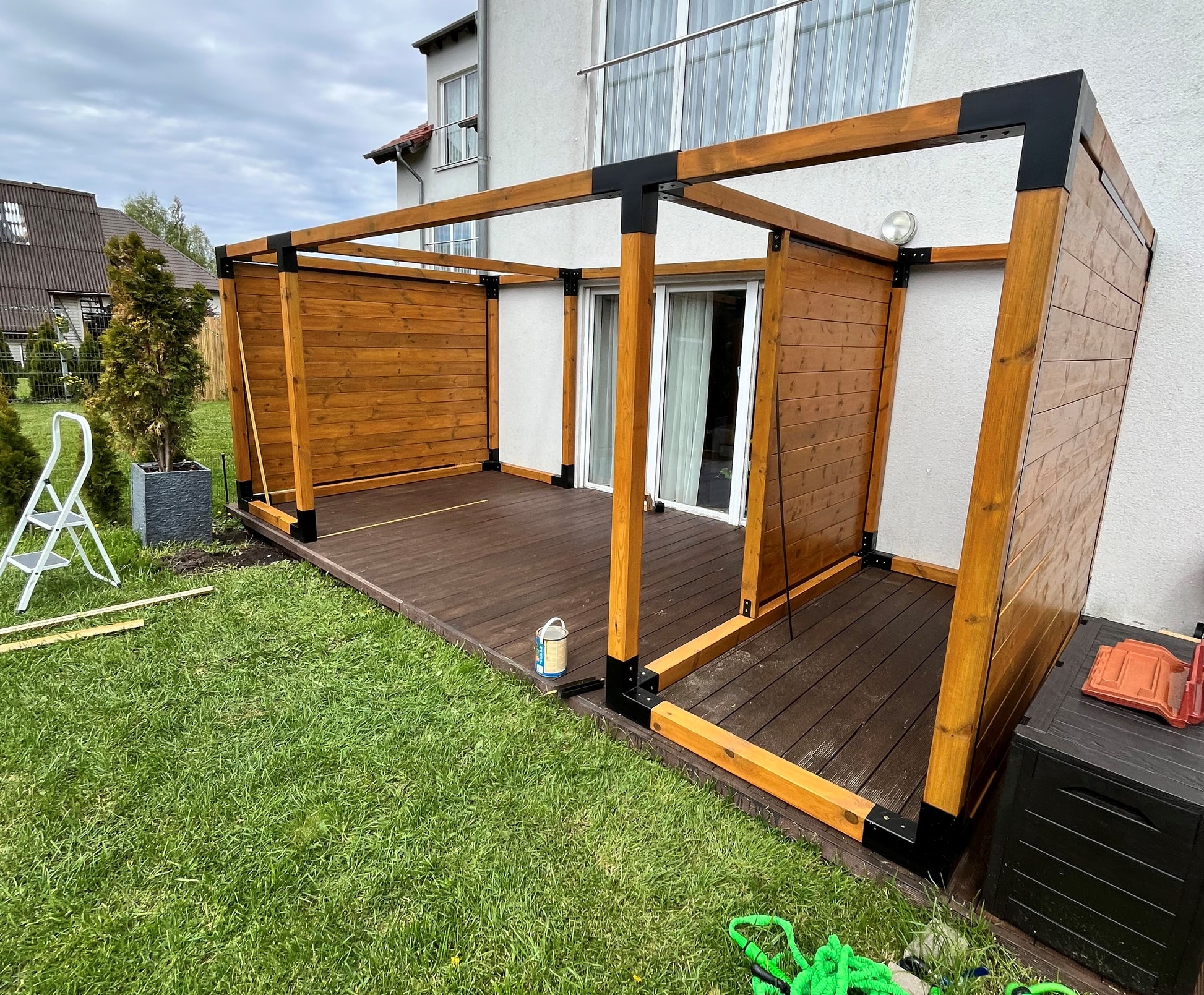 4-way Extender Bracket for Pergola (95x95mm lumber).