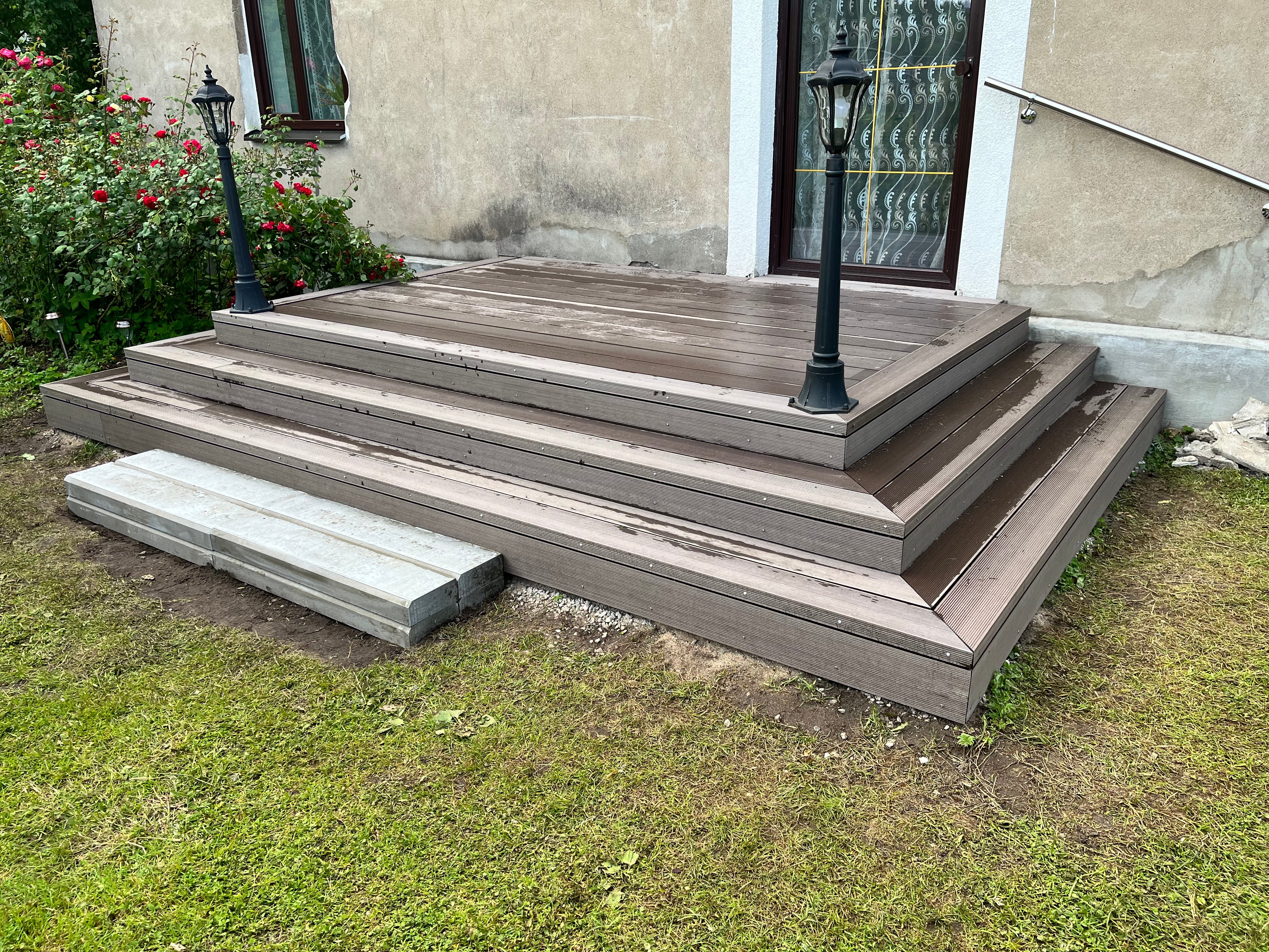 WPC terrace board ART-5 (148mmx24mm).