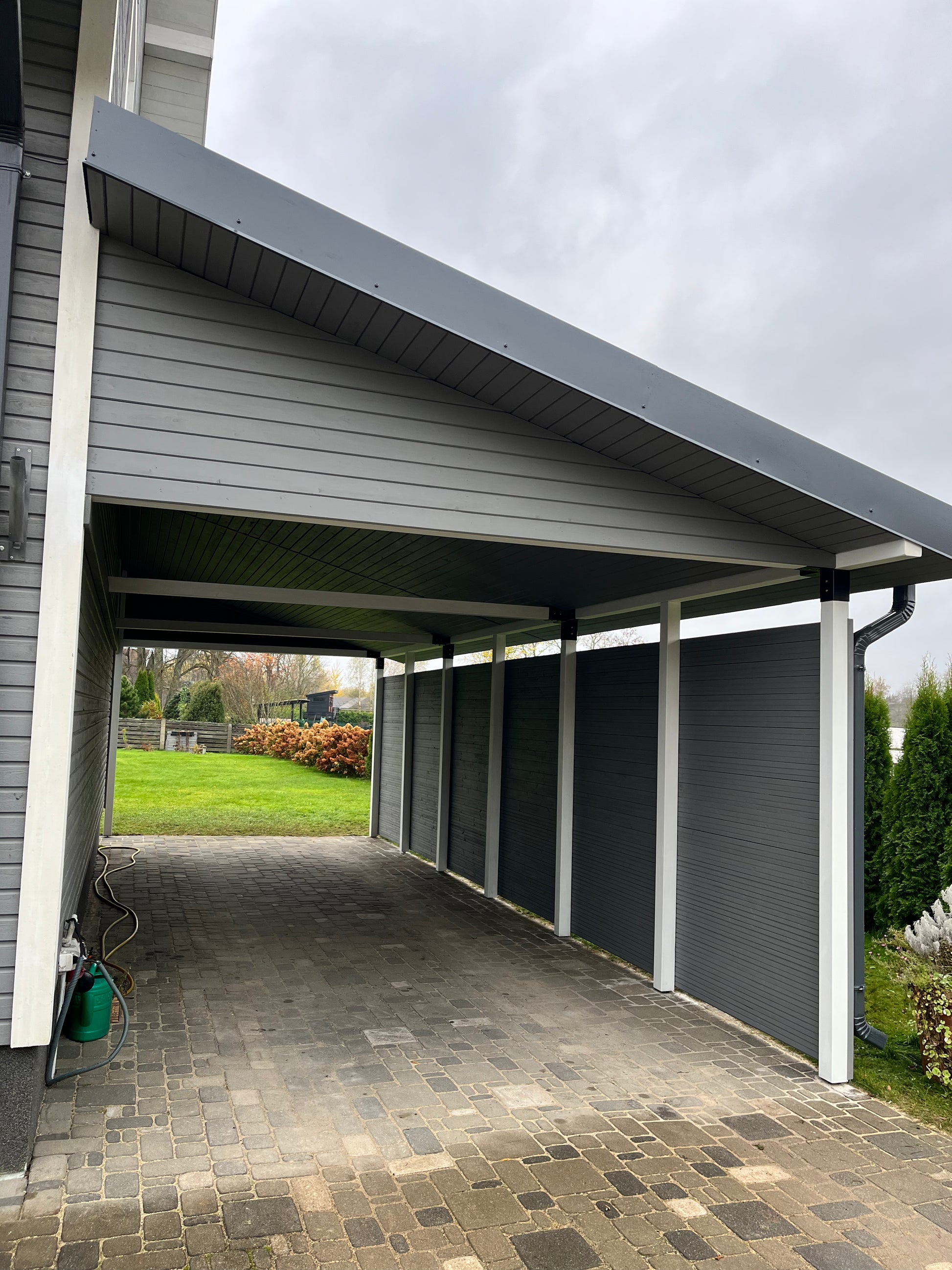 Modular carport 10mx4m.