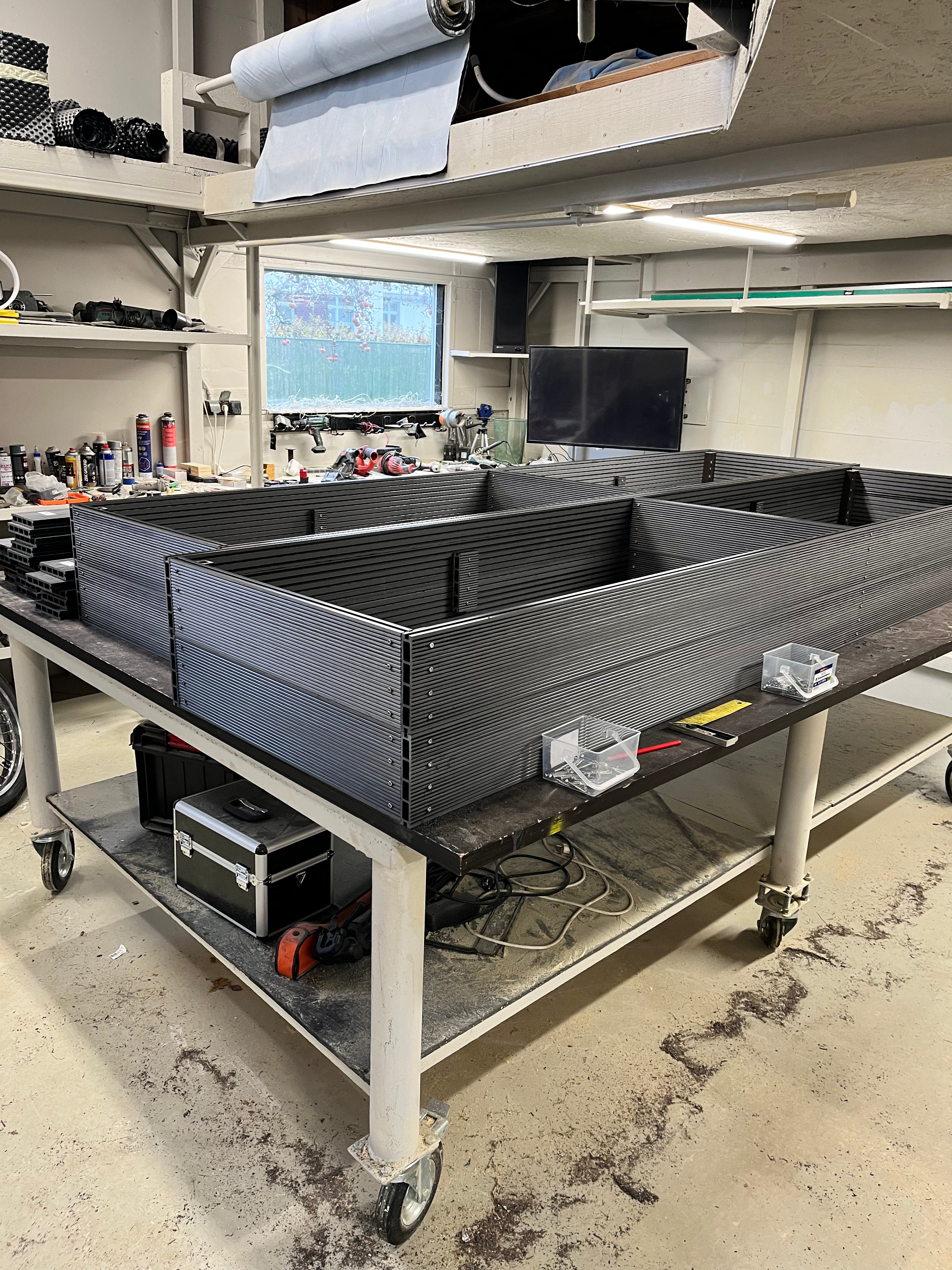 Greenhouse and Garden Raised Beds (Composite WPC).