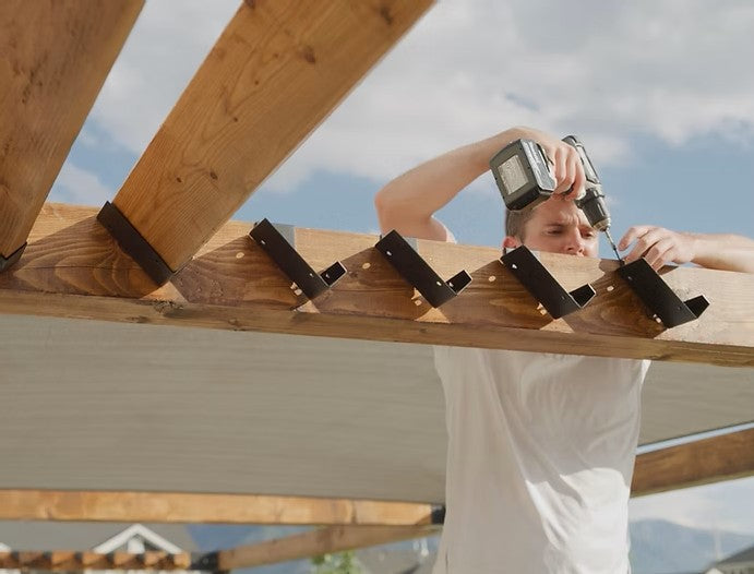 Rooftop and Wall Mount Bracket (Type4-Louvre)2pcs..