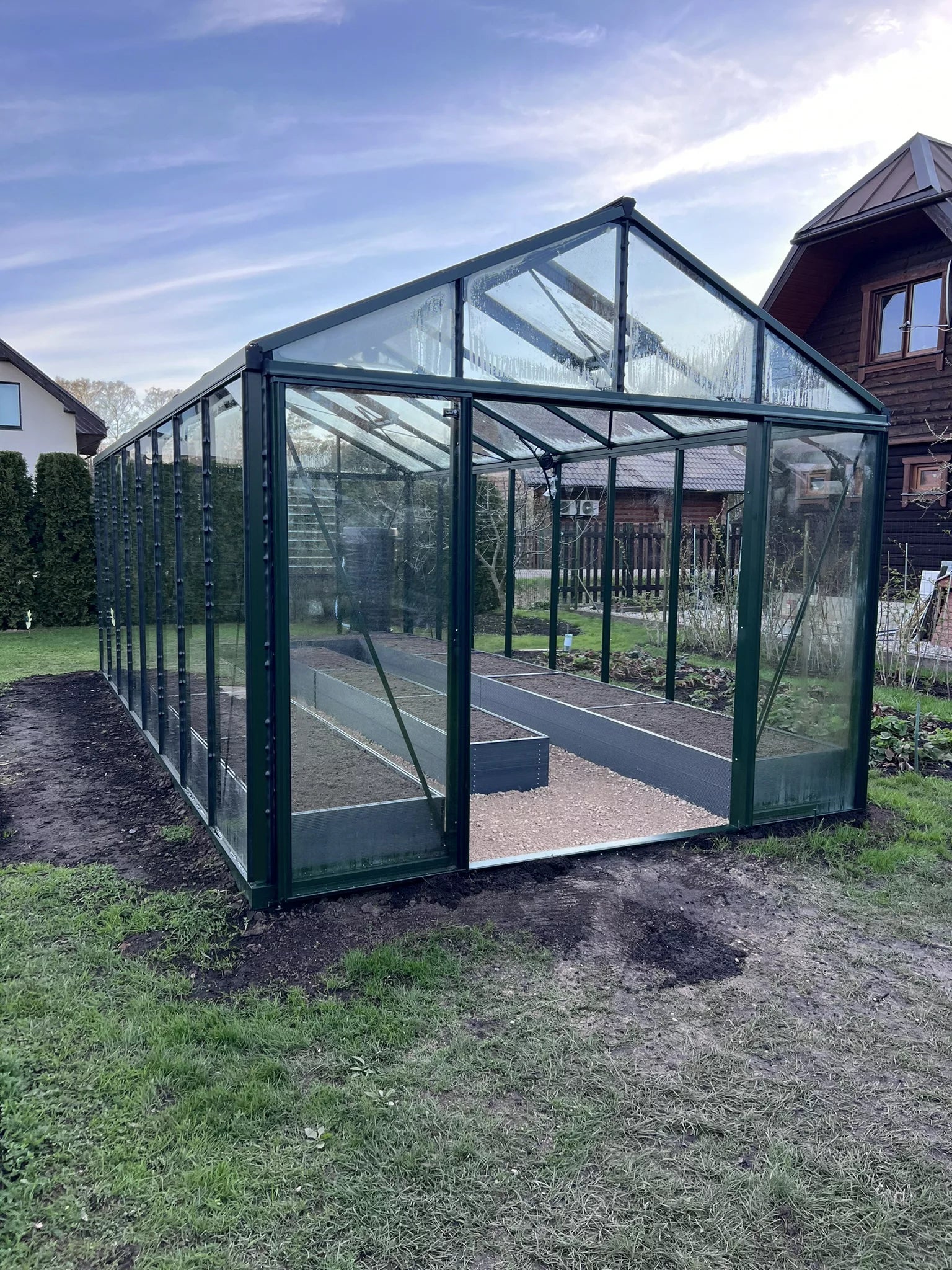 Greenhouse and Garden Raised Beds (Composite WPC).