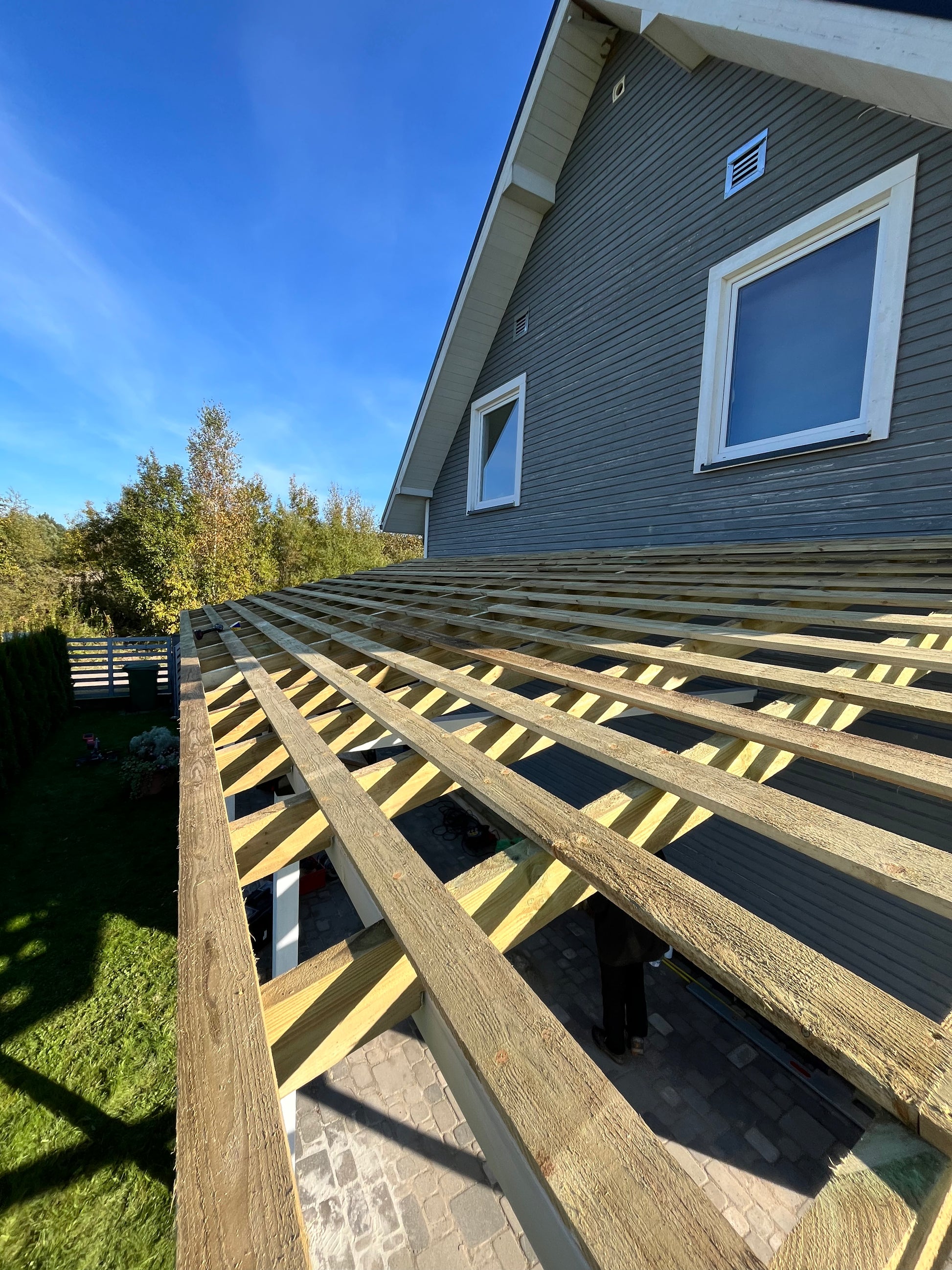 Modular carport 10mx4m.