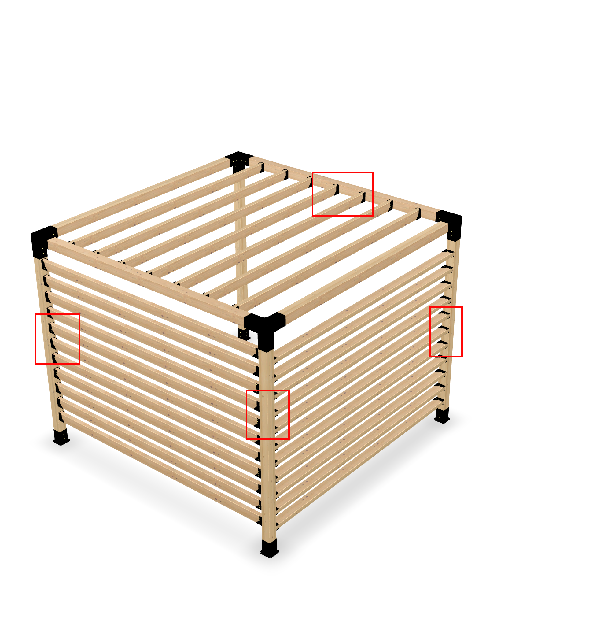 Rooftop and Wall Mount Bracket (Type2).