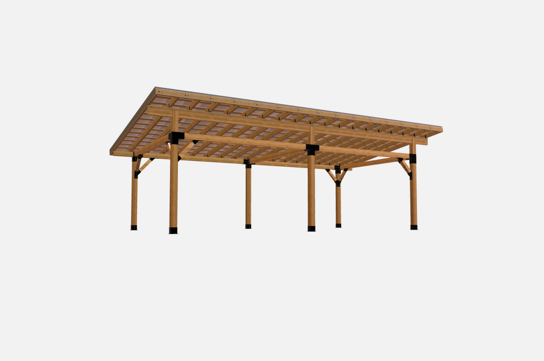Canopy Configurator (145x145mm lumber) - Mobile Terraces