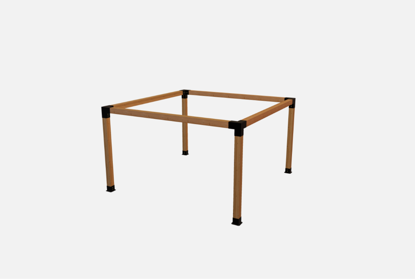 Nojumes stiprinājumu komplekts (145x145mm brusām)
