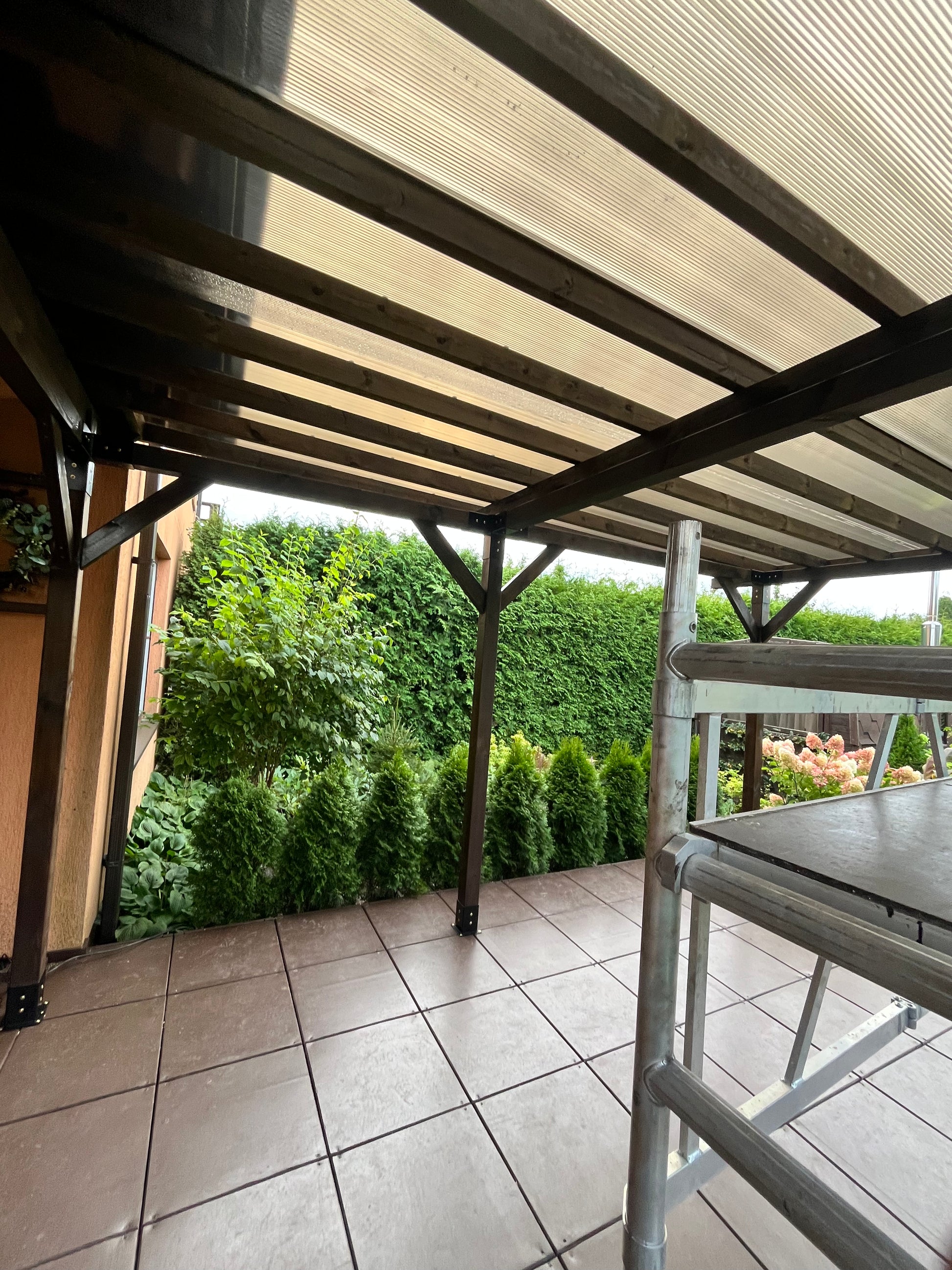 Modular canopy DIY,  7,4mx4m.