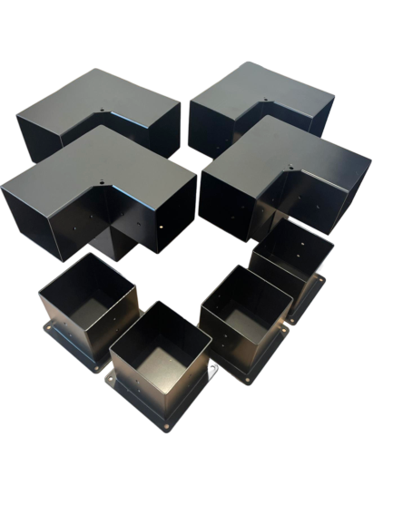 Nojumes stiprinājumu komplekts (145x145mm brusām)