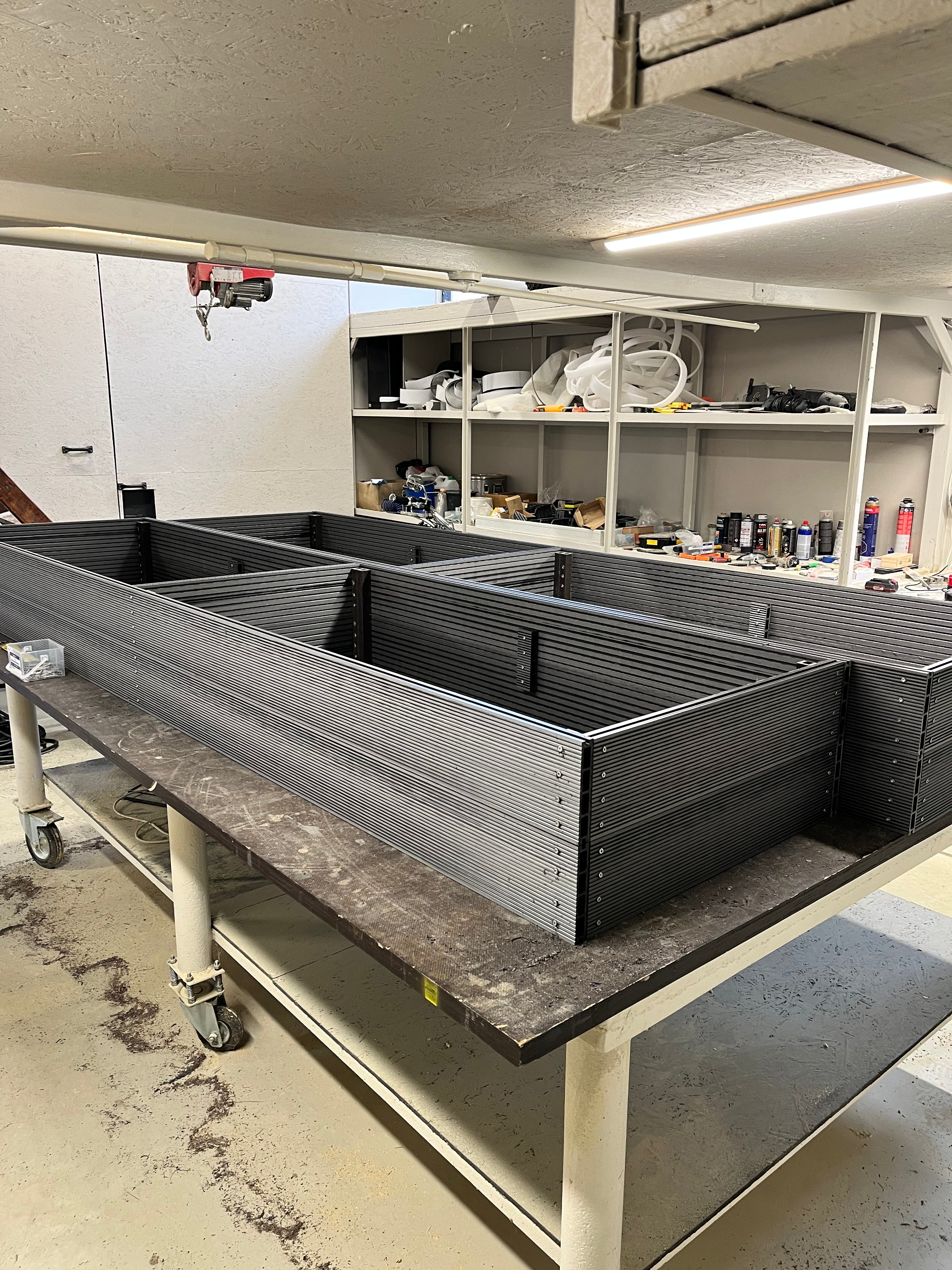 Greenhouse and Garden Raised Beds (Composite WPC).