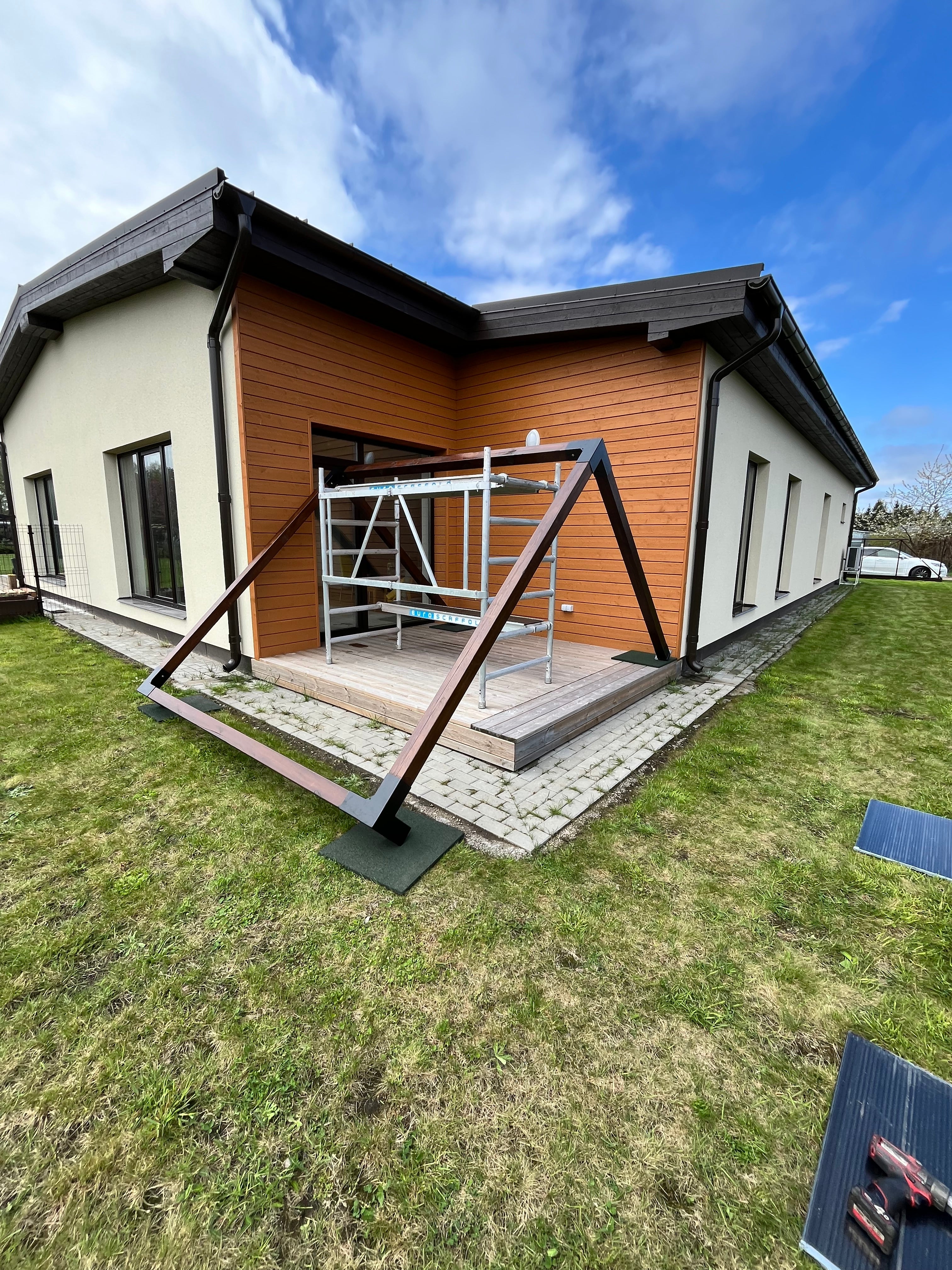 Modular Pergola/Canopy DIY, 3mx3m.