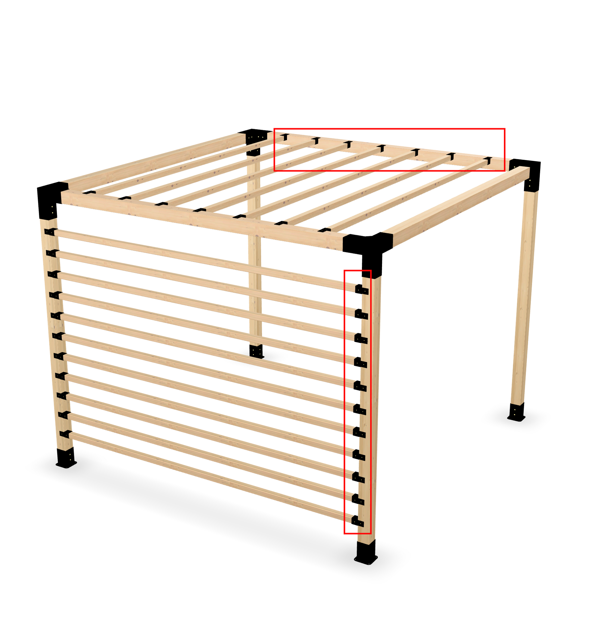 Rooftop and Wall Mount Bracket (Type1).