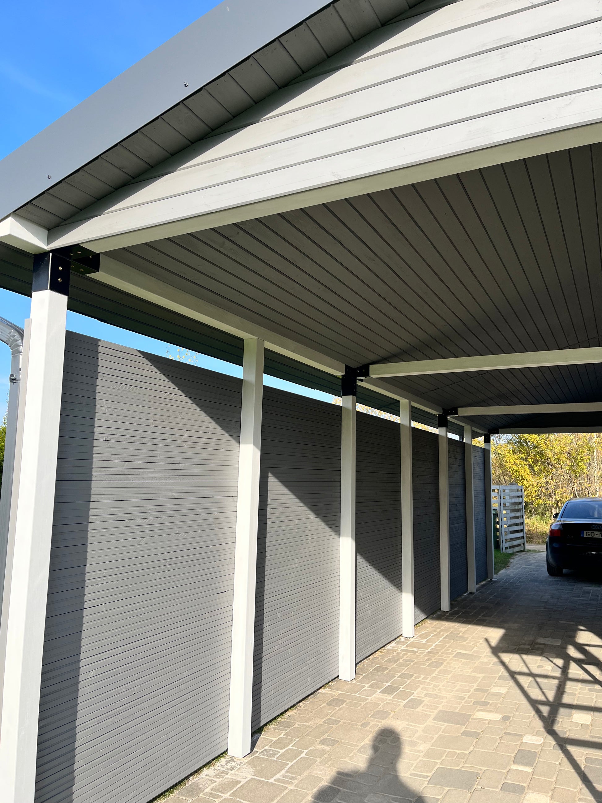 Modular carport 10mx4m.
