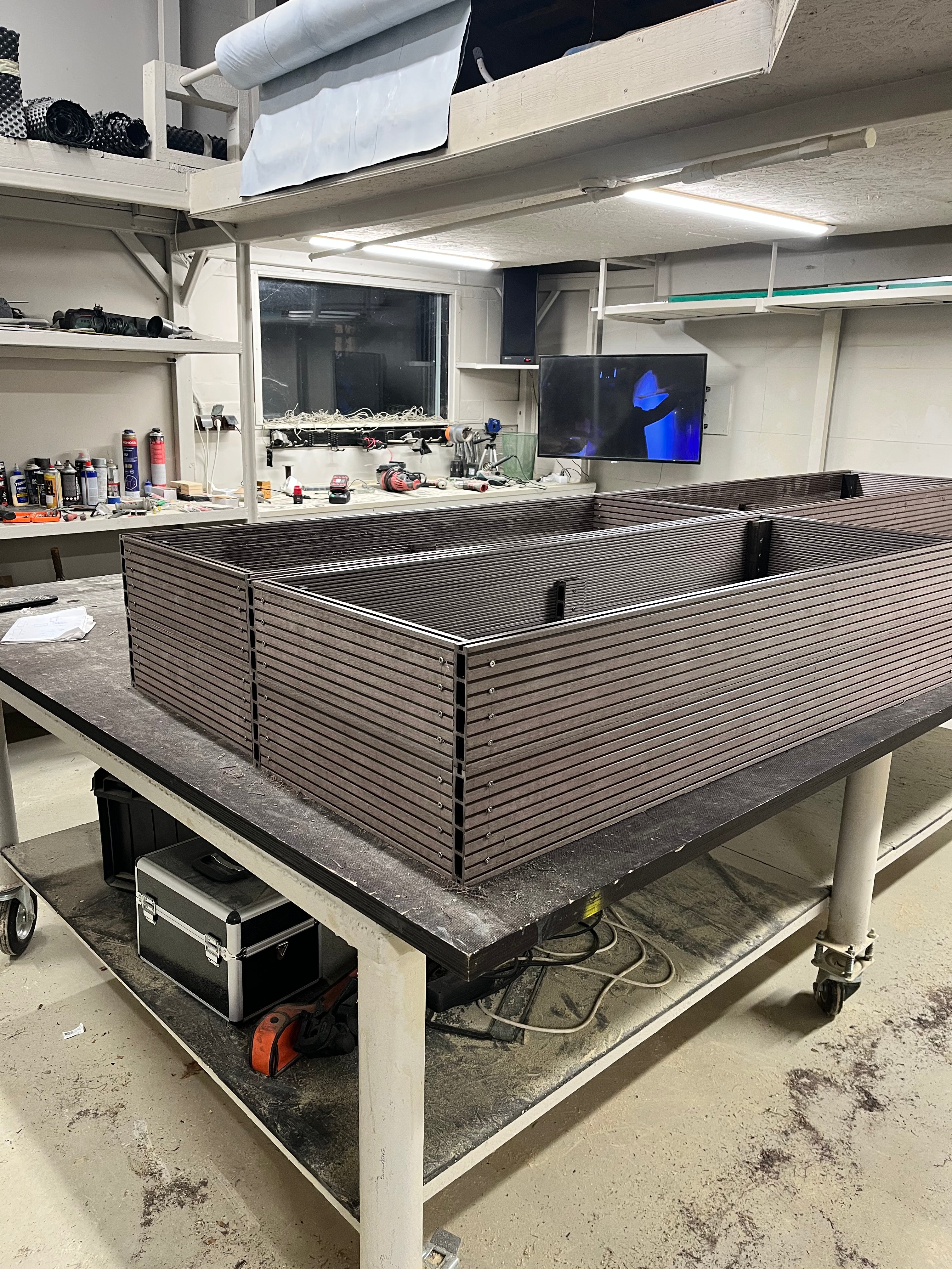 Greenhouse and Garden Raised Beds (Composite WPC).