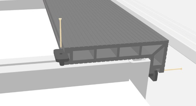 Stainless steel screws 4x40mm A2 (Torx T15) 100 pcs..