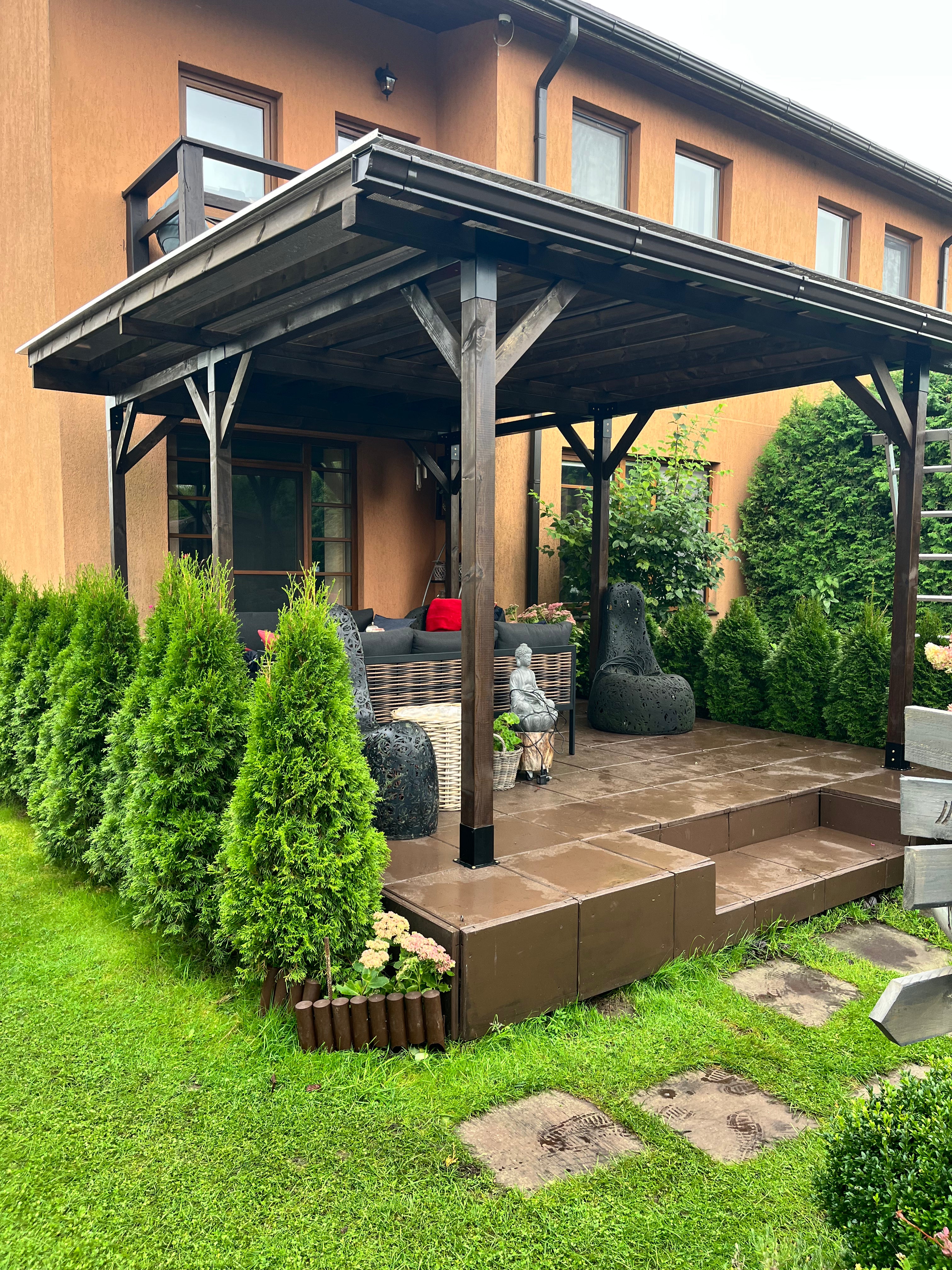 Modular canopy DIY,  7,4mx4m.